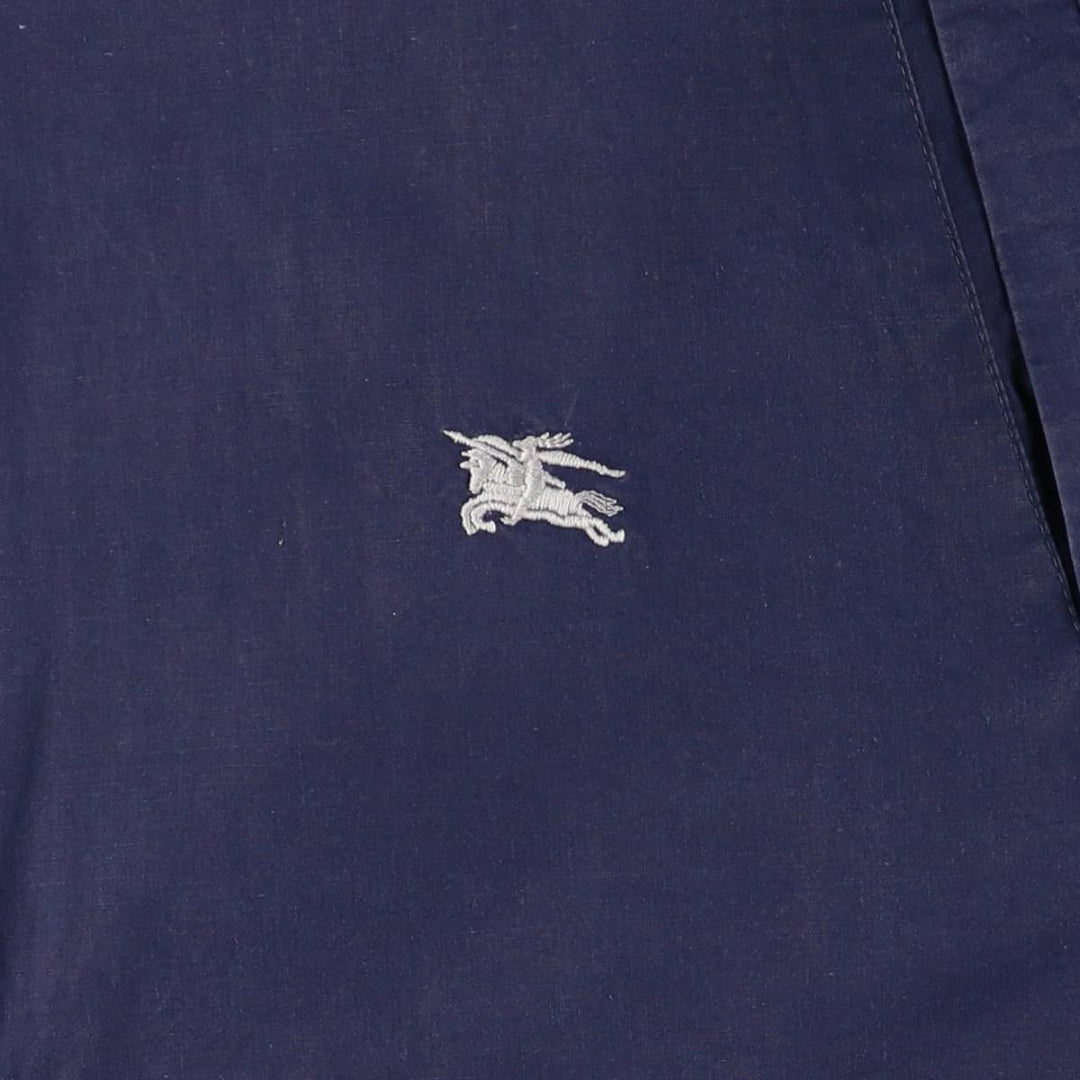 Burberry's Harrington Jacket Swing Top Men's L size unclear navy blue type Vintage Second Hand