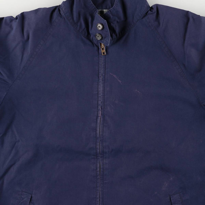 Burberry's Harrington Jacket Swing Top Men's L size unclear navy blue type Vintage Second Hand