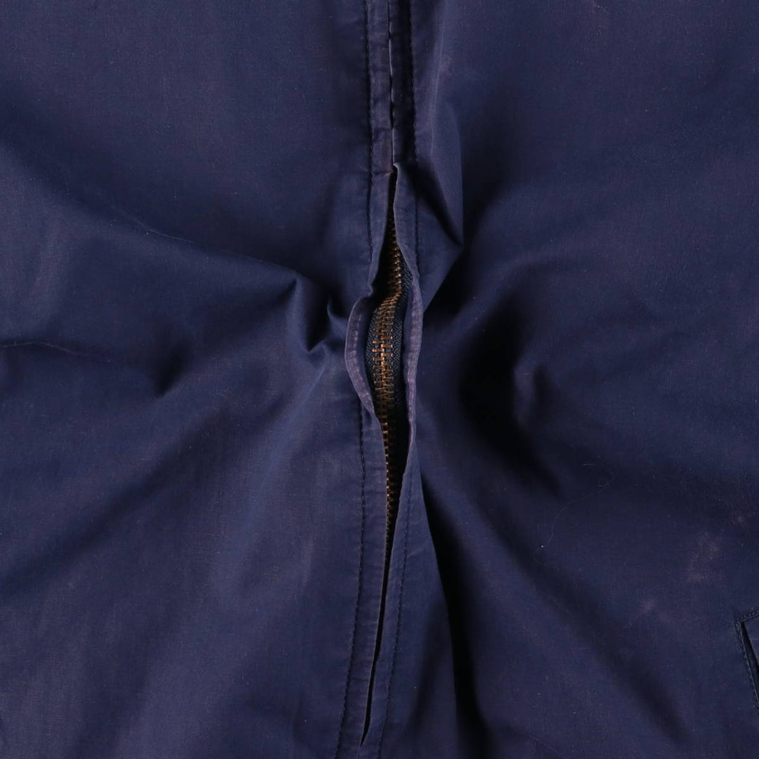 Burberry's Harrington Jacket Swing Top Men's L size unclear navy blue type Vintage Second Hand