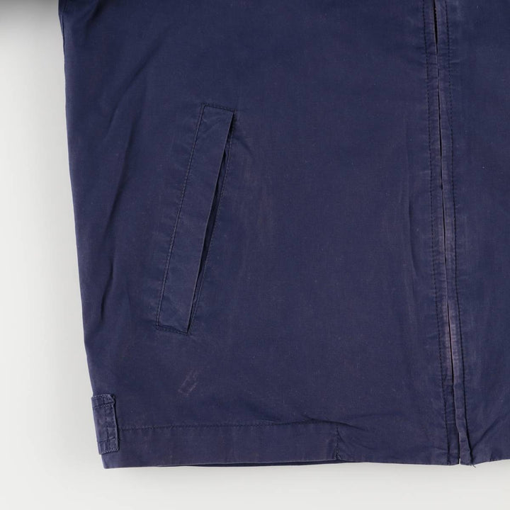 Burberry's Harrington Jacket Swing Top Men's L size unclear navy blue type Vintage Second Hand