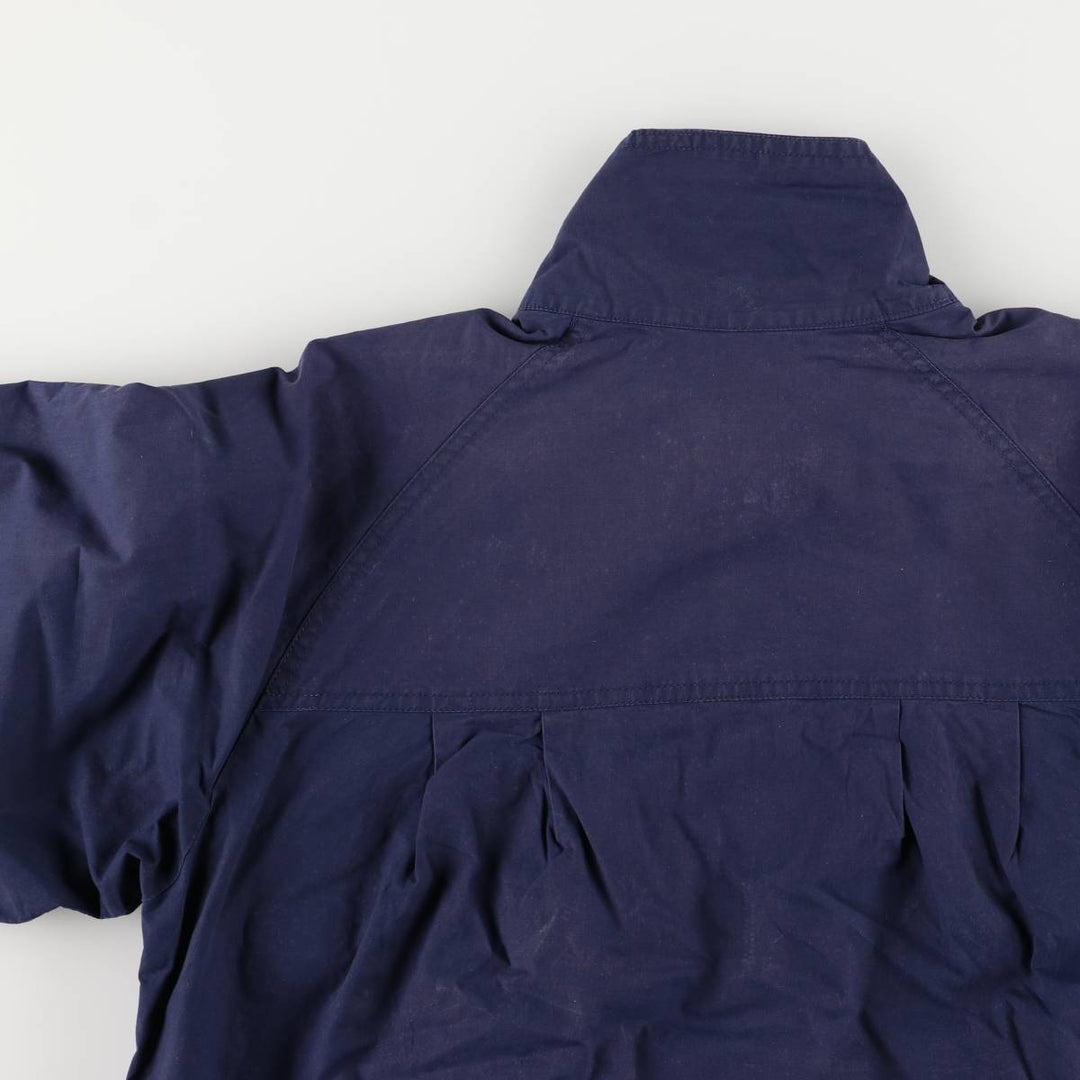 Burberry's Harrington Jacket Swing Top Men's L size unclear navy blue type Vintage Second Hand