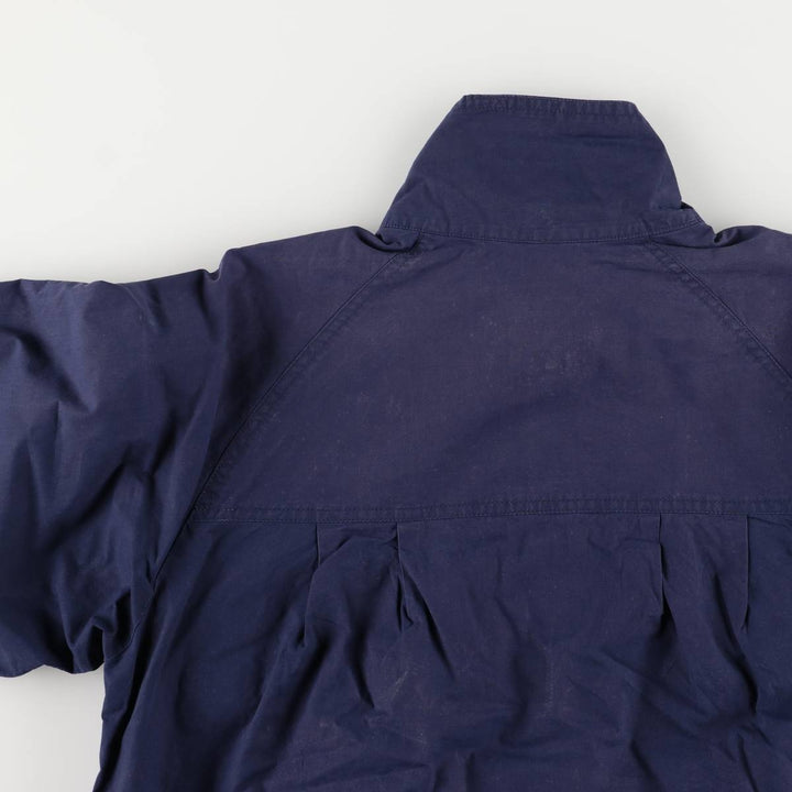 Burberry's Harrington Jacket Swing Top Men's L size unclear navy blue type Vintage Second Hand