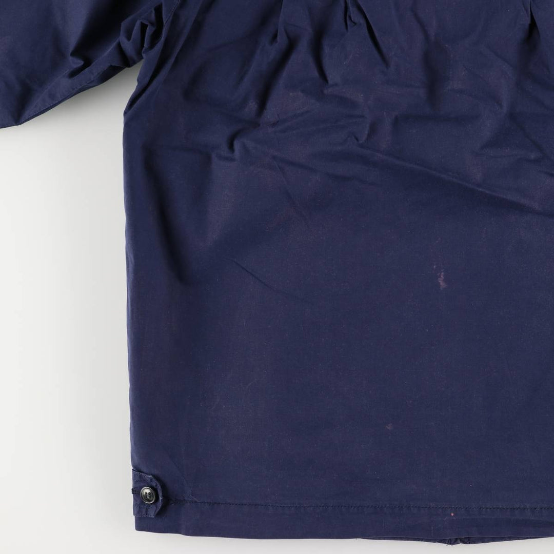 Burberry's Harrington Jacket Swing Top Men's L size unclear navy blue type Vintage Second Hand