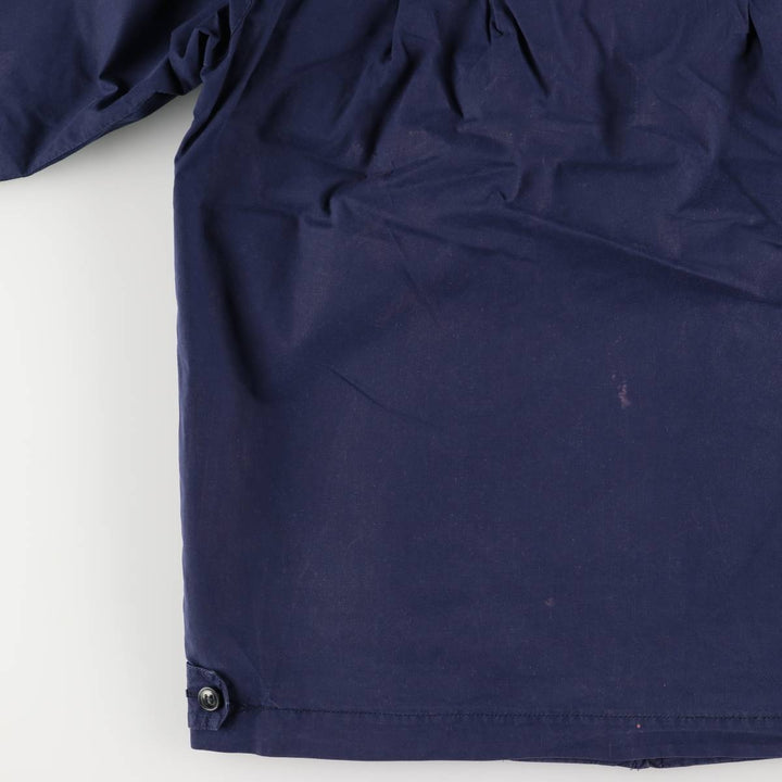 Burberry's Harrington Jacket Swing Top Men's L size unclear navy blue type Vintage Second Hand