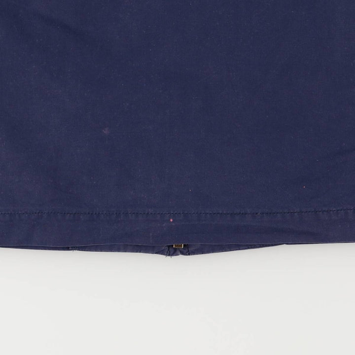 Burberry's Harrington Jacket Swing Top Men's L size unclear navy blue type Vintage Second Hand