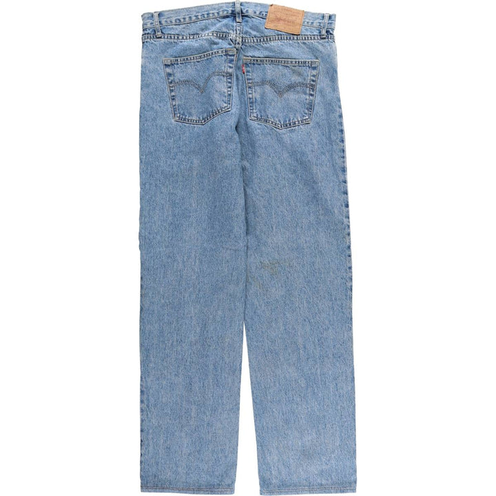 90'S Levi's 501 Straight Denim Pants, Made in USA, Men's, Size 36, Vintage cotton blue type Vintage Second Hand