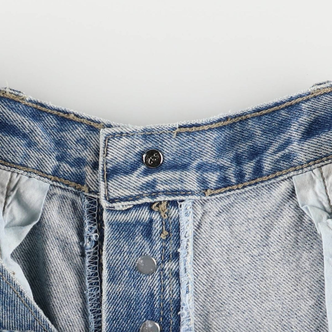90'S Levi's 501 Straight Denim Pants, Made in USA, Men's, Size 36, Vintage cotton blue type Vintage Second Hand