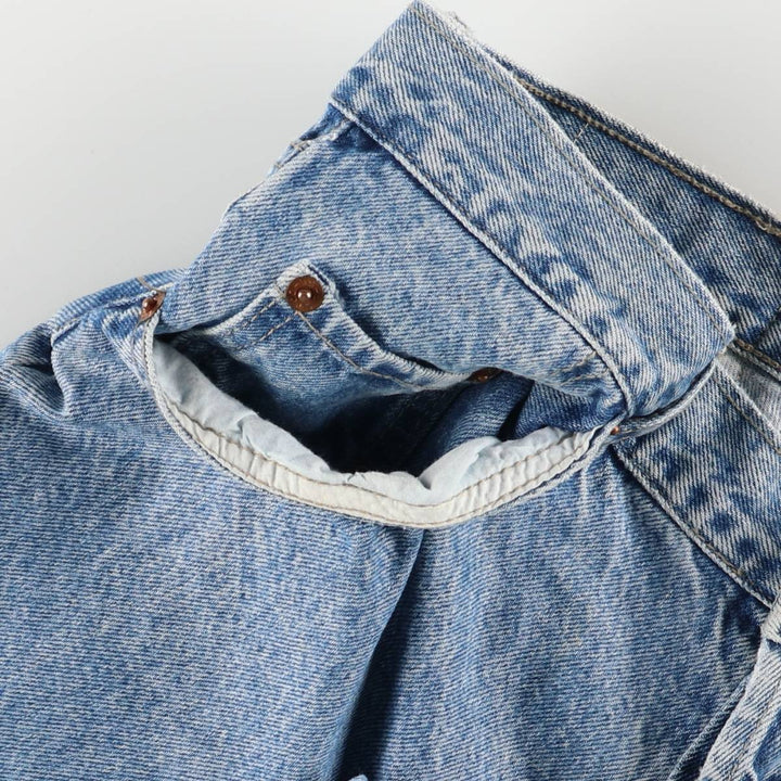 90'S Levi's 501 Straight Denim Pants, Made in USA, Men's, Size 36, Vintage cotton blue type Vintage Second Hand