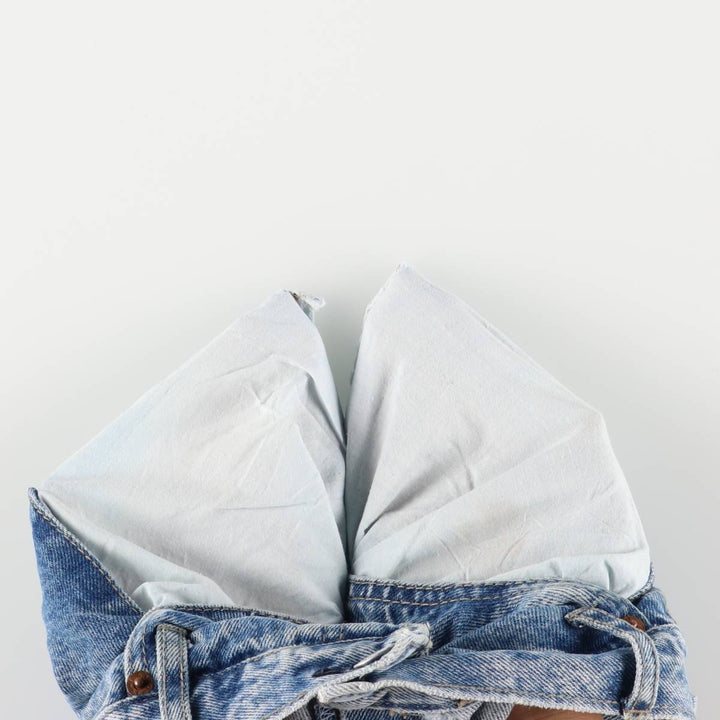 90'S Levi's 501 Straight Denim Pants, Made in USA, Men's, Size 36, Vintage cotton blue type Vintage Second Hand