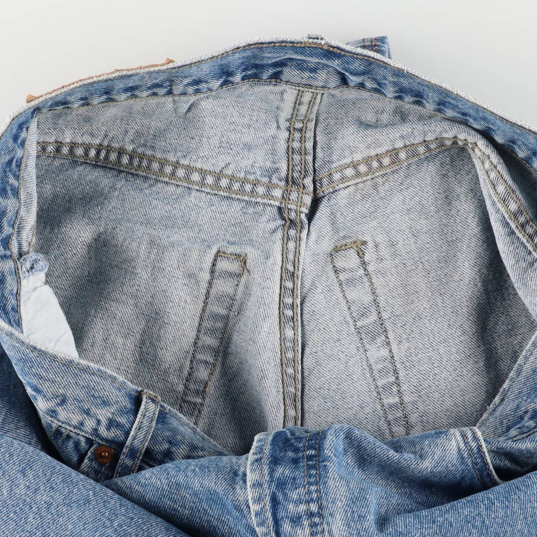 90'S Levi's 501 Straight Denim Pants, Made in USA, Men's, Size 36, Vintage cotton blue type Vintage Second Hand