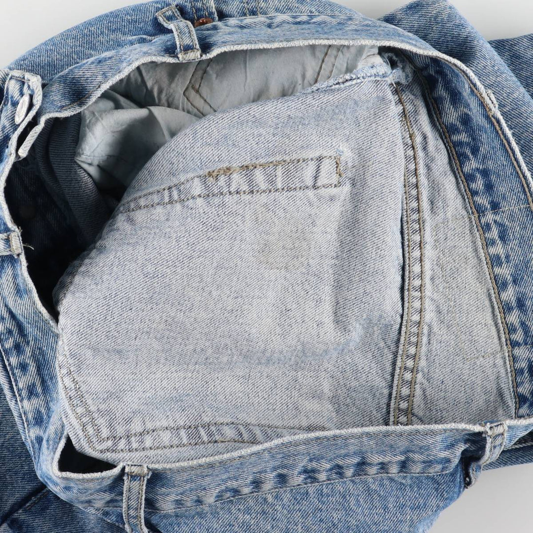 90'S Levi's 501 Straight Denim Pants, Made in USA, Men's, Size 36, Vintage cotton blue type Vintage Second Hand