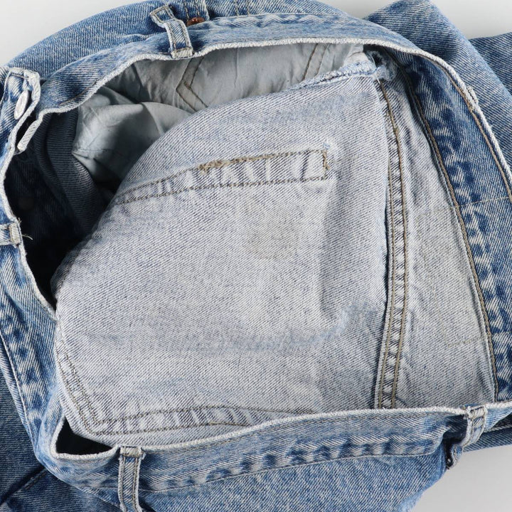 90'S Levi's 501 Straight Denim Pants, Made in USA, Men's, Size 36, Vintage cotton blue type Vintage Second Hand
