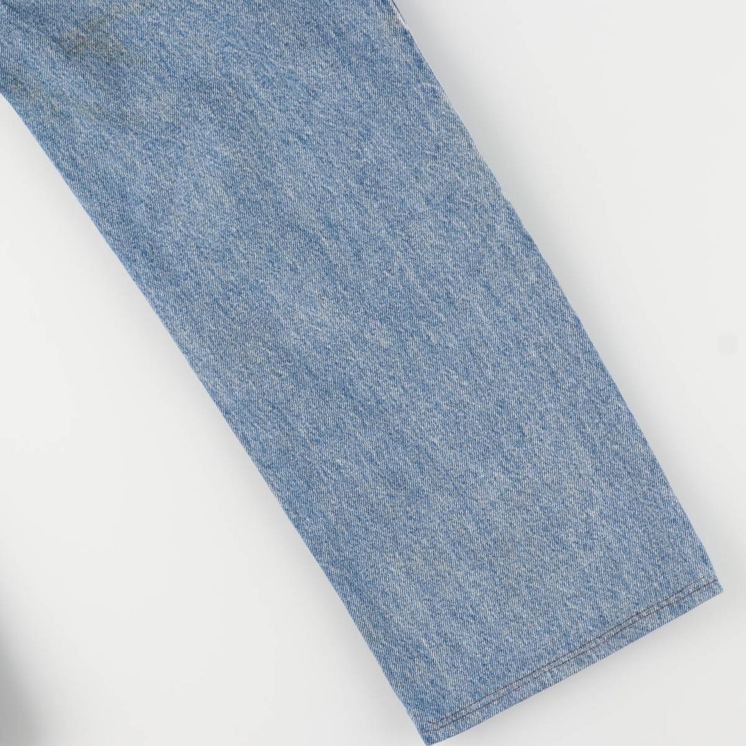 90'S Levi's 501 Straight Denim Pants, Made in USA, Men's, Size 36, Vintage cotton blue type Vintage Second Hand