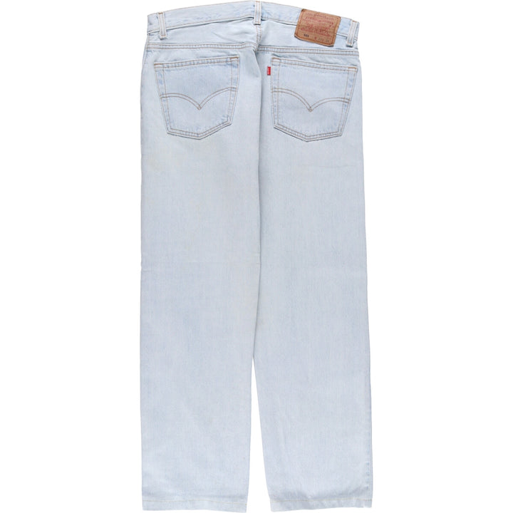 90'S Levi's 501-0134 Straight Denim Pants, Made in USA, Men's Size 34, Vintage cotton Blue type light blue Vintage Second Hand