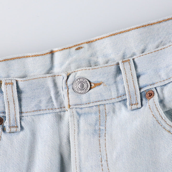90'S Levi's 501-0134 Straight Denim Pants, Made in USA, Men's Size 34, Vintage cotton Blue type light blue Vintage Second Hand