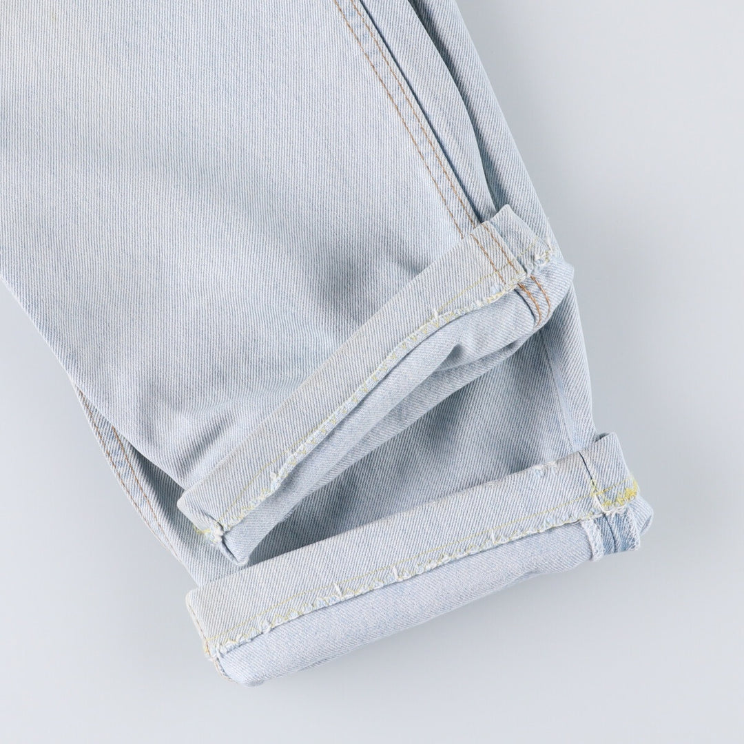 90'S Levi's 501-0134 Straight Denim Pants, Made in USA, Men's Size 34, Vintage cotton Blue type light blue Vintage Second Hand