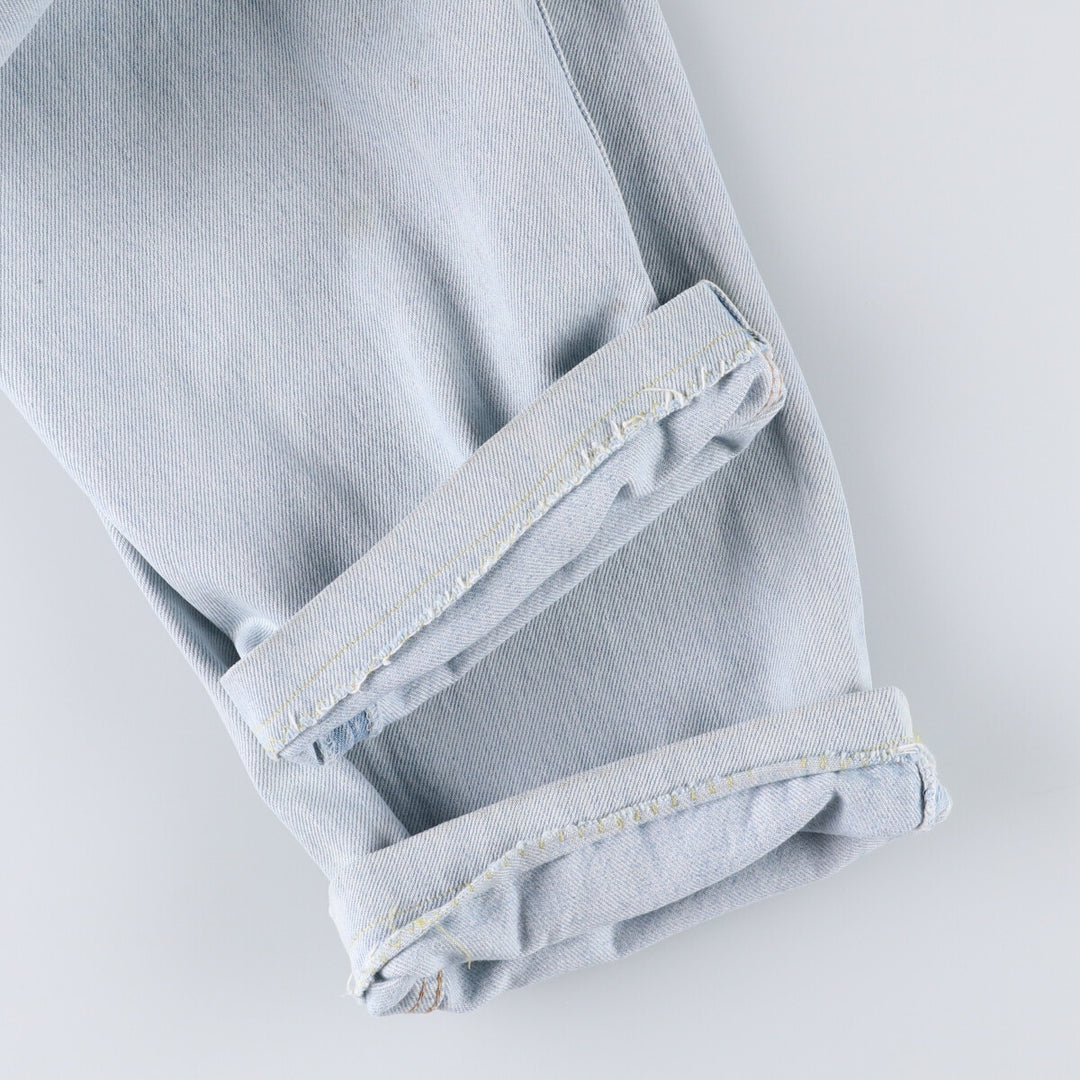 90'S Levi's 501-0134 Straight Denim Pants, Made in USA, Men's Size 34, Vintage cotton Blue type light blue Vintage Second Hand