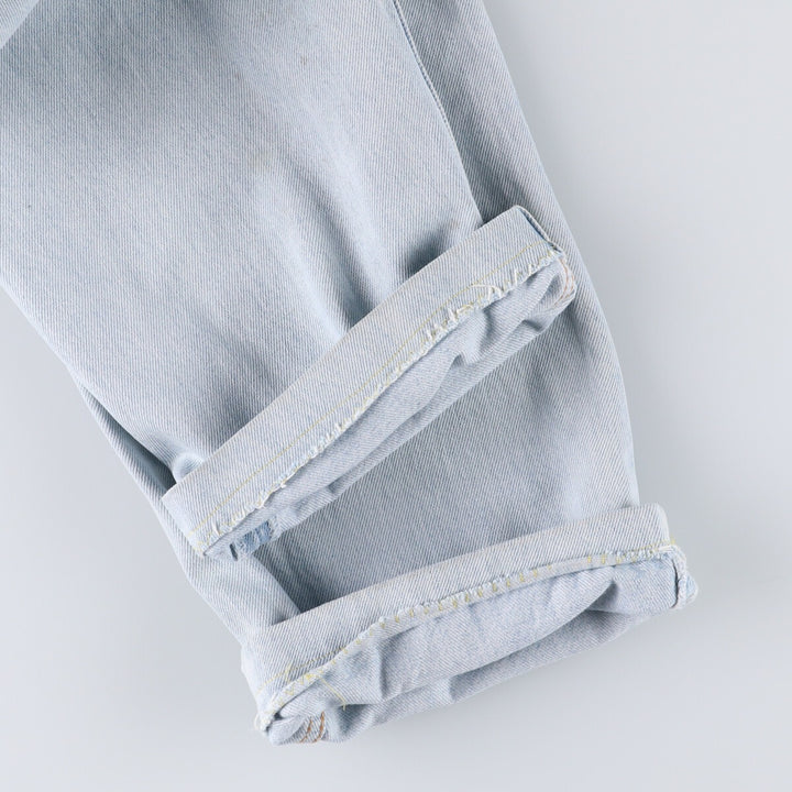 90'S Levi's 501-0134 Straight Denim Pants, Made in USA, Men's Size 34, Vintage cotton Blue type light blue Vintage Second Hand