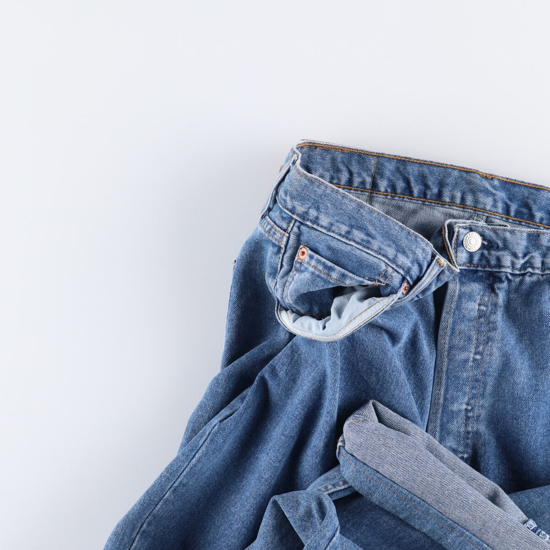 90'S Levi's 501-0193 Straight Denim Pants Made in USA Men's W36 Vintage cotton blue type Vintage Second Hand