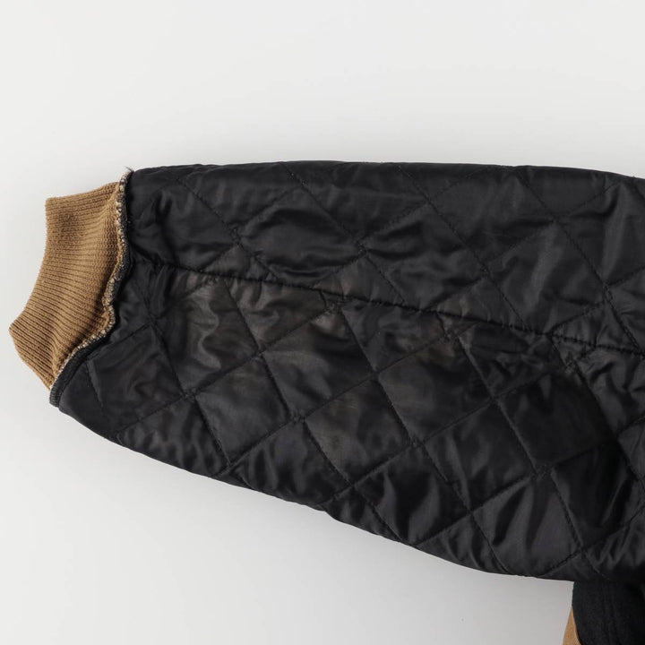 00'S Carhartt Active Jacket, Padded Duck Full Zip Hoodie, Men's XXL cotton brown type Vintage Second Hand