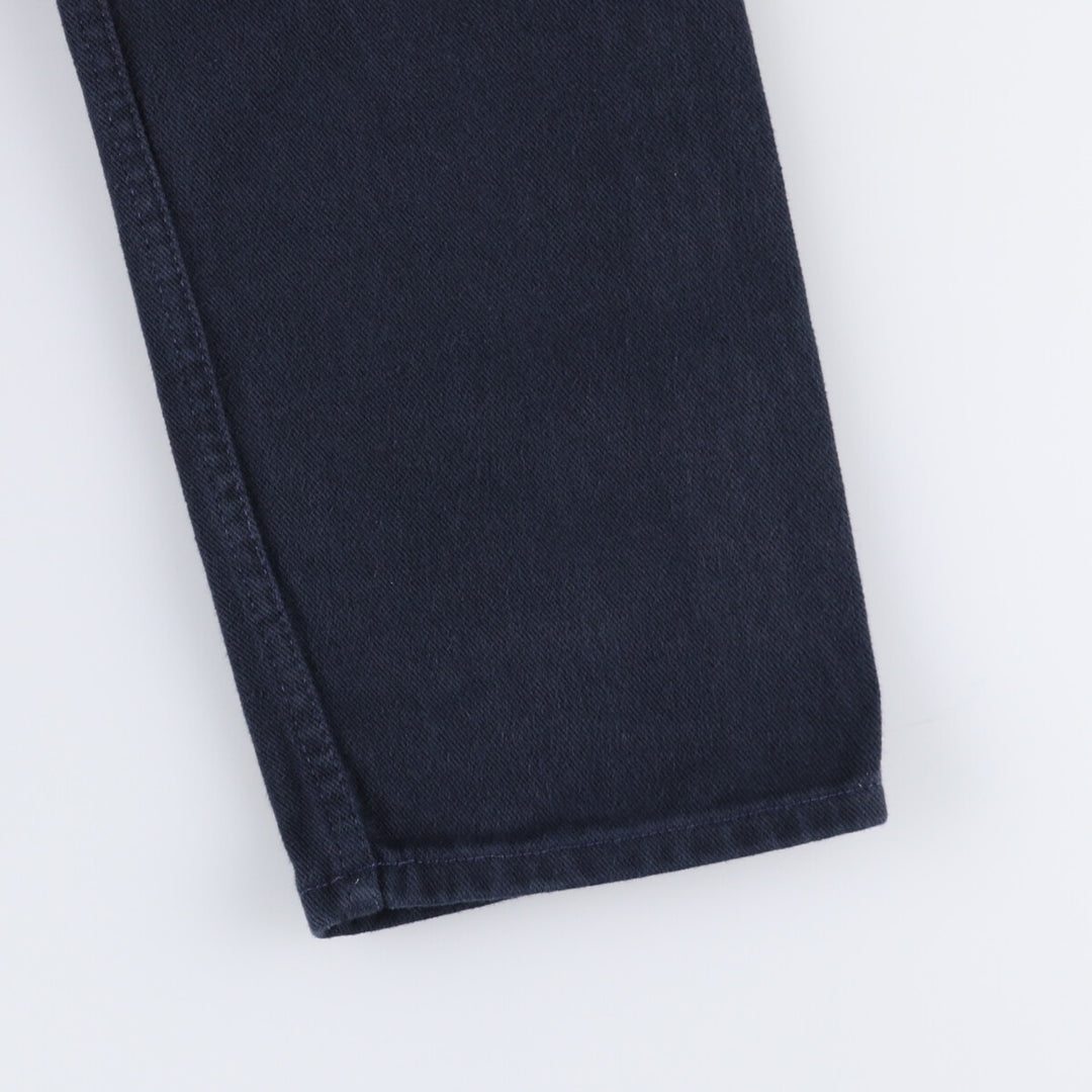 90'S Levi's 501-0185 Straight Denim Pants Made in USA Men's W28 cotton navy blue type Vintage Second Hand