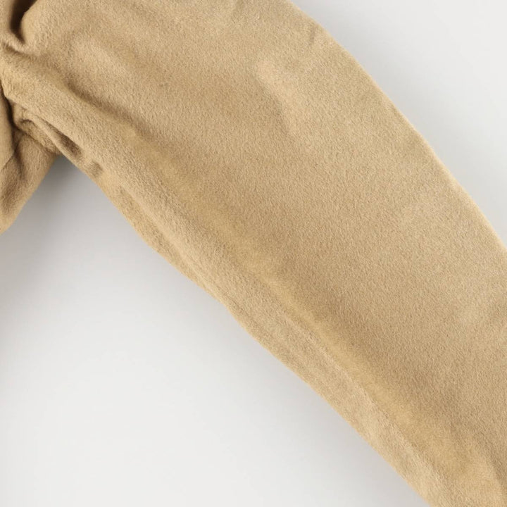 Burberry's Jordan Marsh peak lapel wool tailored jacket, made in the USA, size L Camel hair Beige type Vintage Second Hand