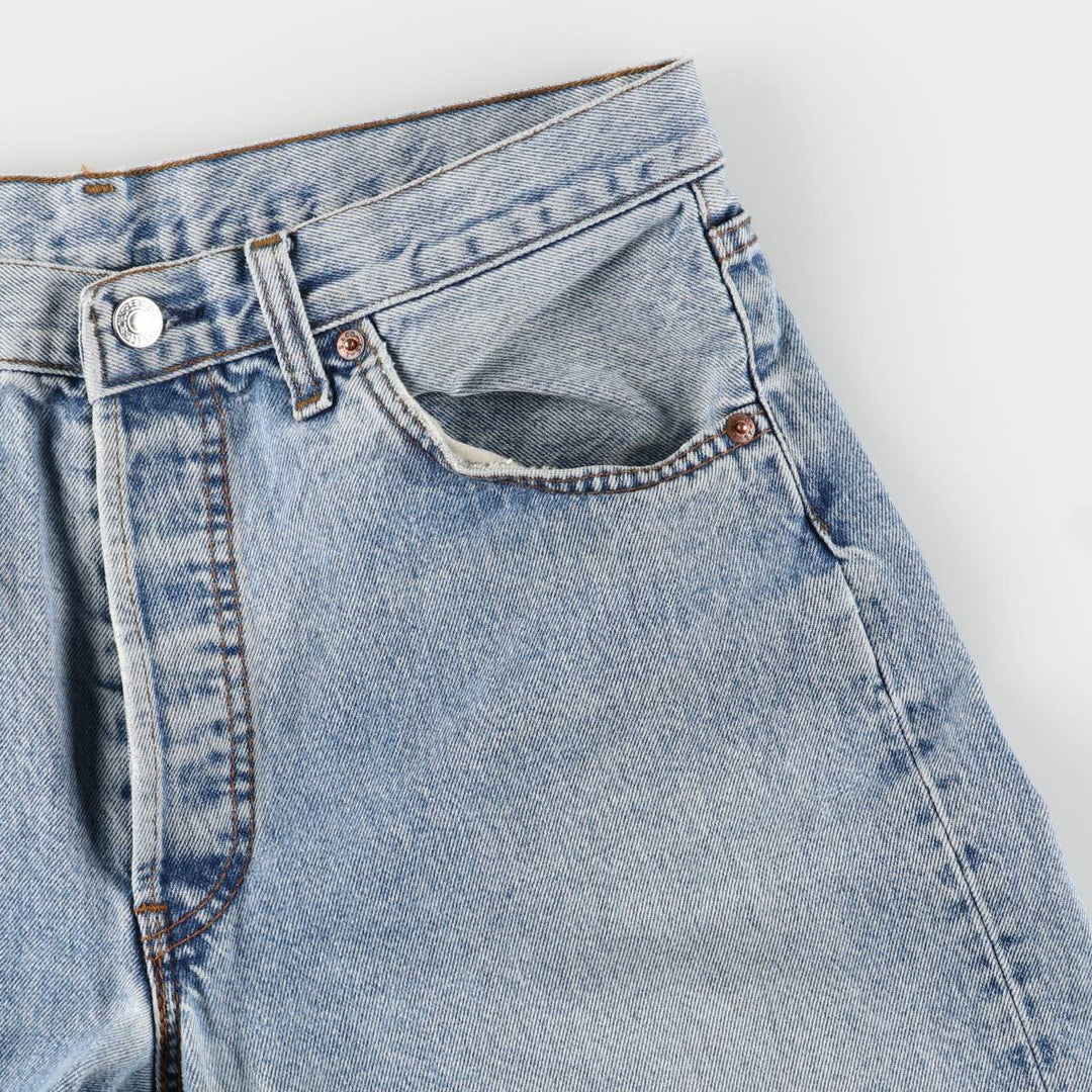 90'S Levi's 501-0114 Straight Denim Pants Made in USA Men's W32 Vintage cotton blue type Vintage Second Hand