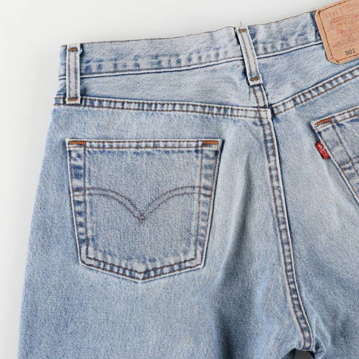 90'S Levi's 501-0114 Straight Denim Pants Made in USA Men's W32 Vintage cotton blue type Vintage Second Hand
