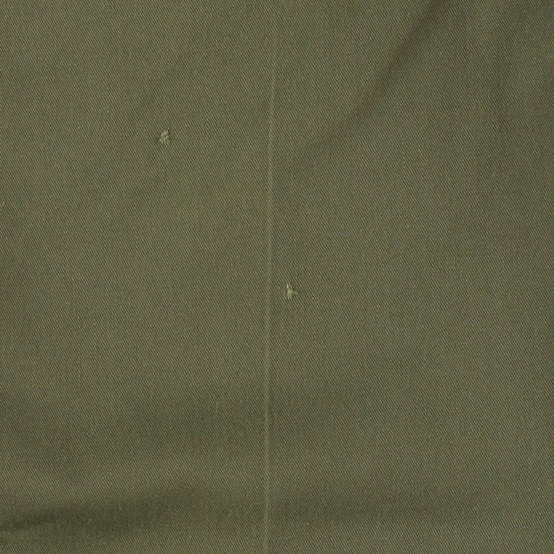 70'S US military genuine military baker pants made in USA size 34x31 equivalent to men's w35 vintage unclear Khaki type Vintage Second Hand