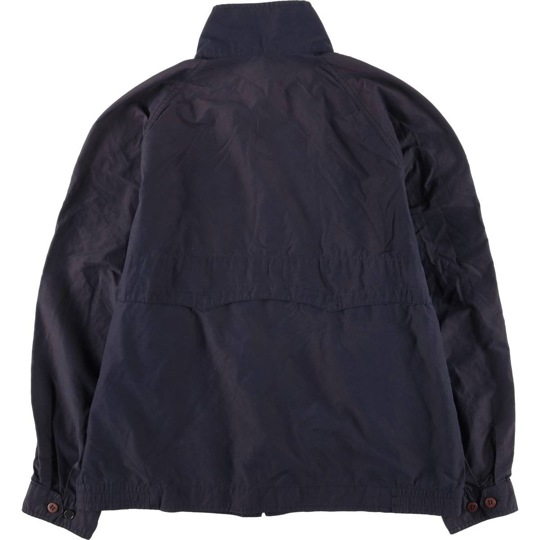 Burberry's Harrington Jacket Swing Top Men's L size cotton navy blue type Vintage Second Hand
