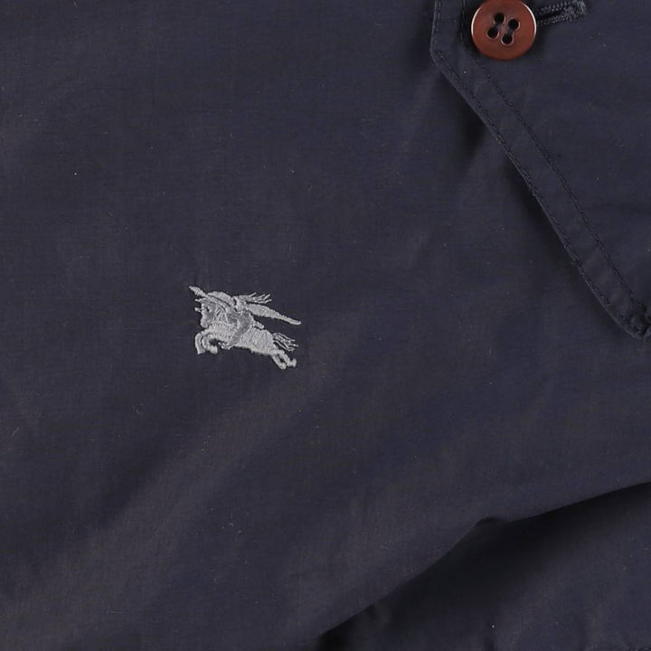 Burberry's Harrington Jacket Swing Top Men's L size cotton navy blue type Vintage Second Hand