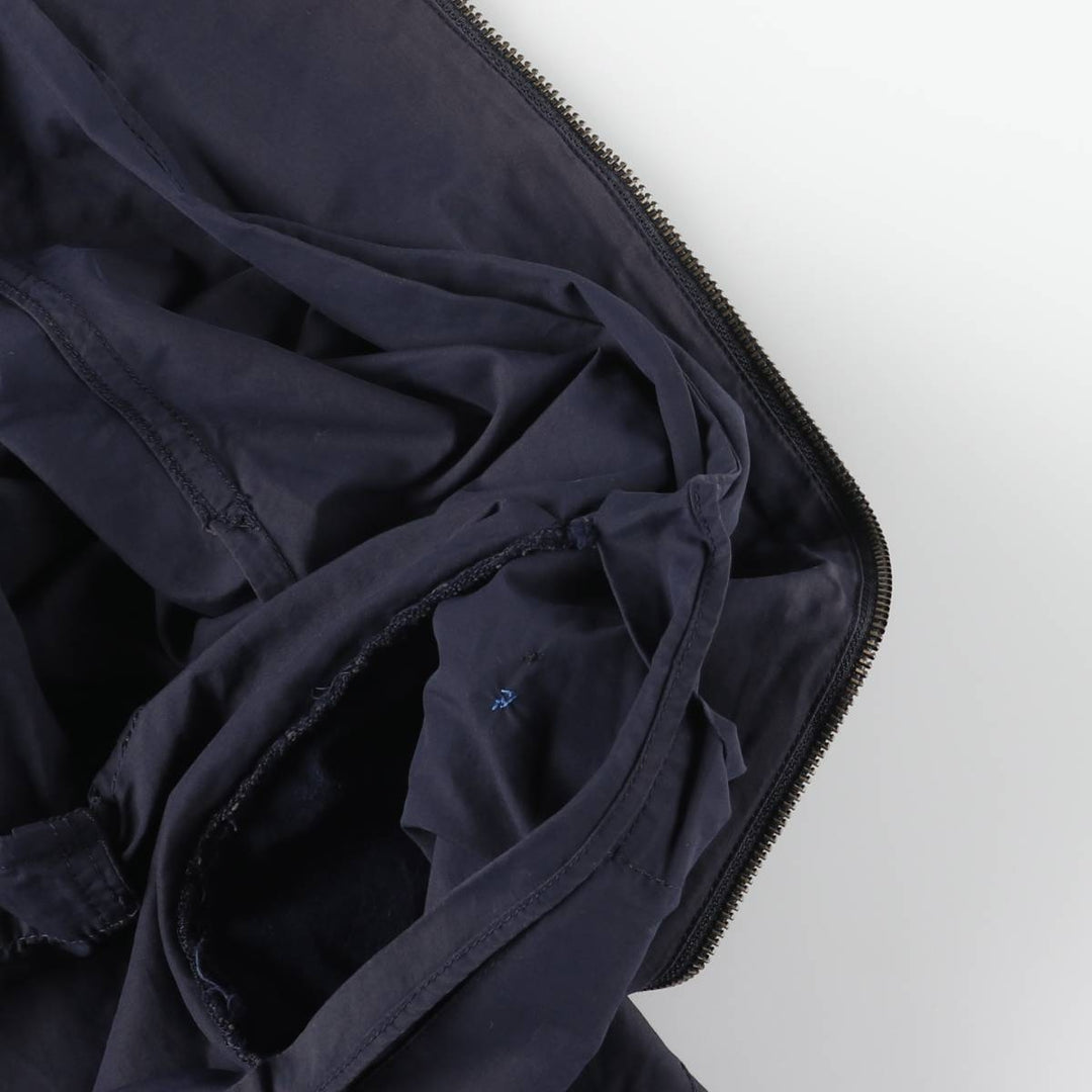 Burberry's Harrington Jacket Swing Top Men's L size cotton navy blue type Vintage Second Hand