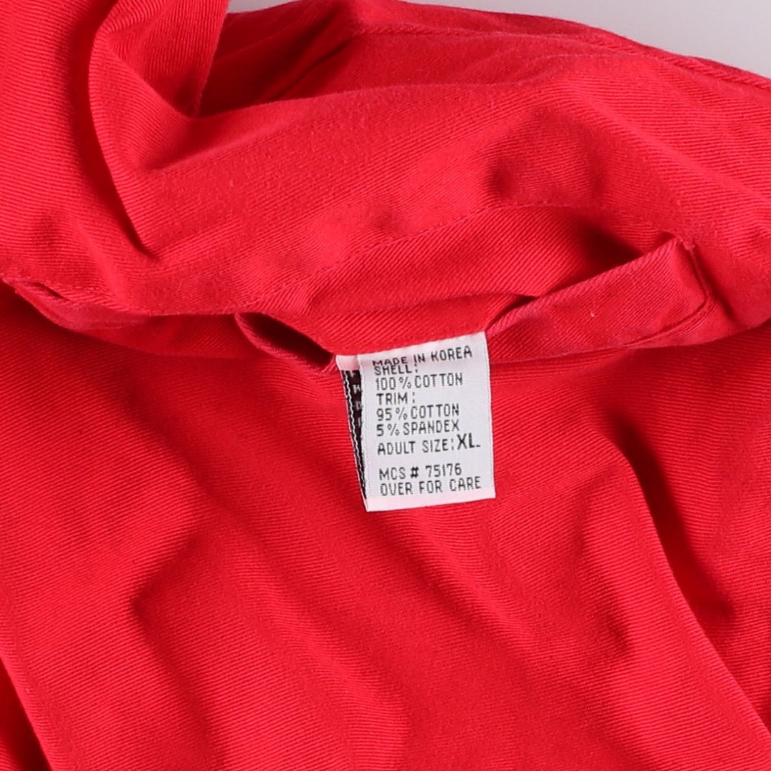 Marlboro Advertising Reversible Back Logo Cotton Blouson, Men's Size XL (approx.) cotton black type Vintage Second Hand