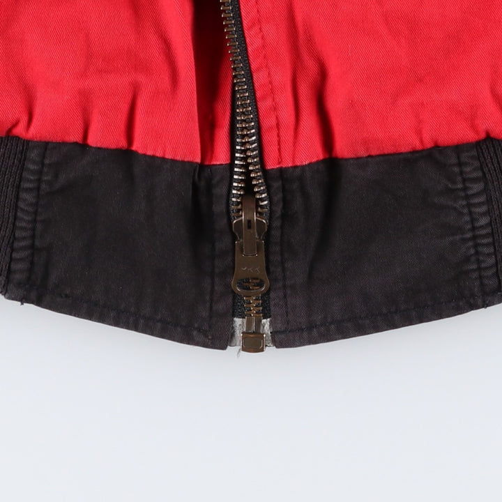 Marlboro Advertising Reversible Back Logo Cotton Blouson, Men's Size XL (approx.) unclear black type Vintage Second Hand