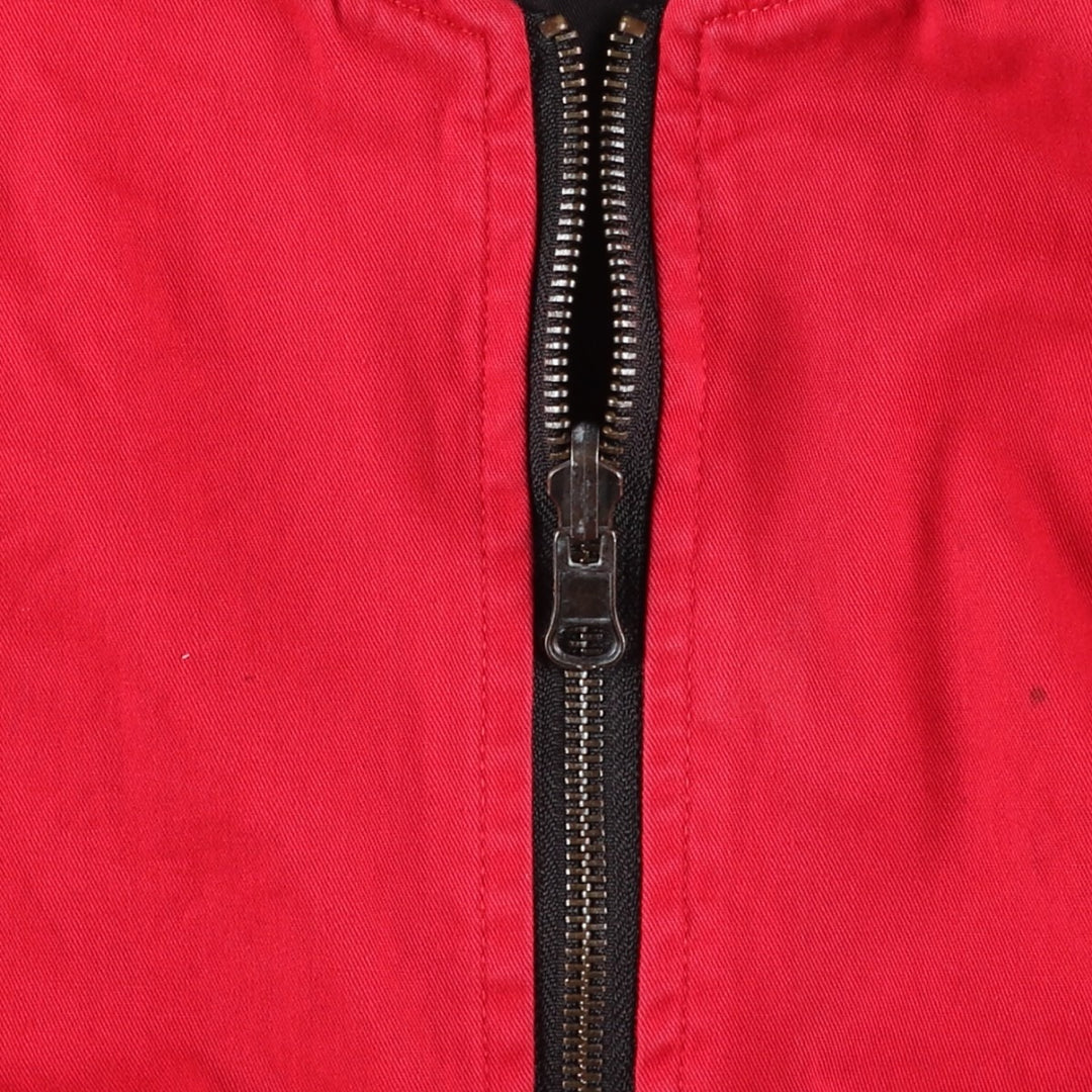 Marlboro Advertising Reversible Back Logo Cotton Blouson, Men's Size L (approx.) cotton black type Vintage Second Hand
