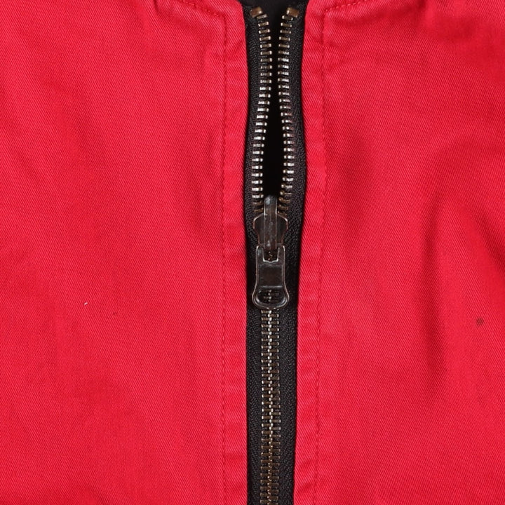 Marlboro Advertising Reversible Back Logo Cotton Blouson, Men's Size L (approx.) cotton black type Vintage Second Hand