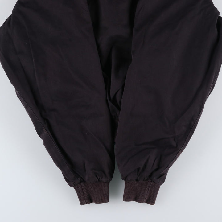 Marlboro Advertising Reversible Back Logo Cotton Blouson, Men's Size L (approx.) cotton black type Vintage Second Hand