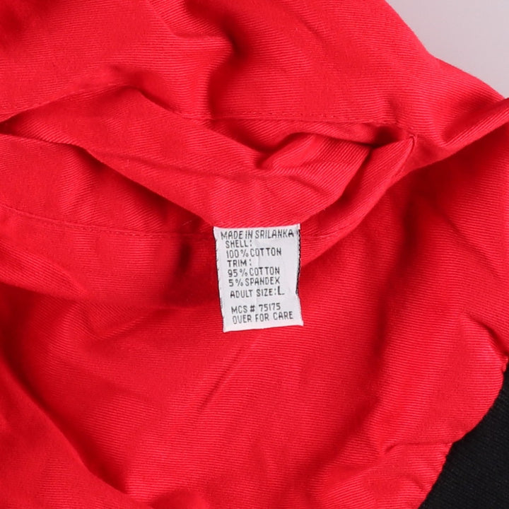 Marlboro Advertising Reversible Back Logo Cotton Blouson, Men's Size L (approx.) cotton black type Vintage Second Hand