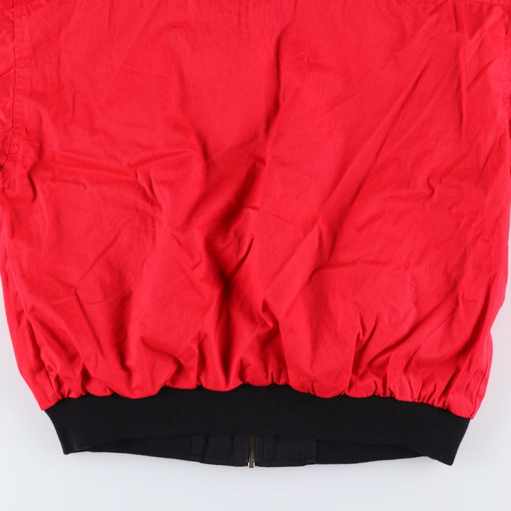 Marlboro Advertising Reversible Back Logo Cotton Blouson, Men's Size L (approx.) cotton black type Vintage Second Hand