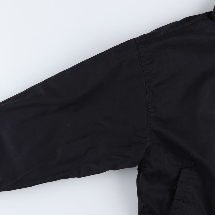 Marlboro Advertising Reversible Back Logo Cotton Blouson, Men's Size L (approx.) cotton black type Vintage Second Hand