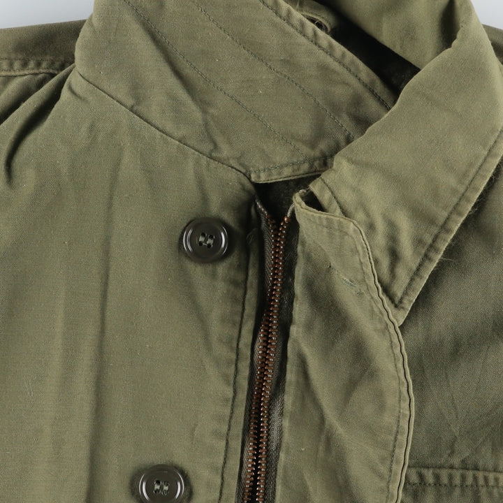Discounted due to minor imperfections: Genuine US military A-2 deck jacket, men's size M equivalent, vintage. unclear Khaki type Vintage Second Hand