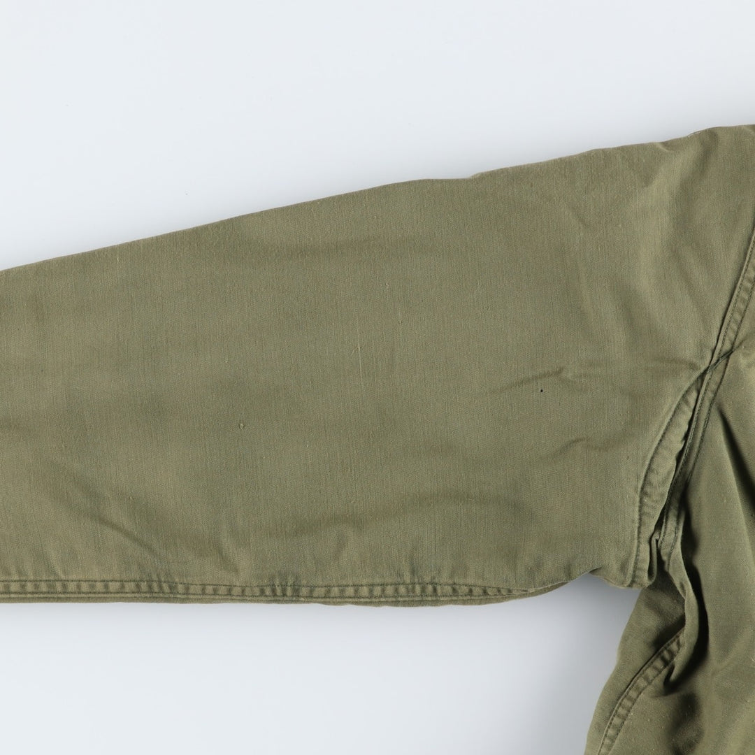 Discounted due to minor imperfections: Genuine US military A-2 deck jacket, men's size M equivalent, vintage. unclear Khaki type Vintage Second Hand