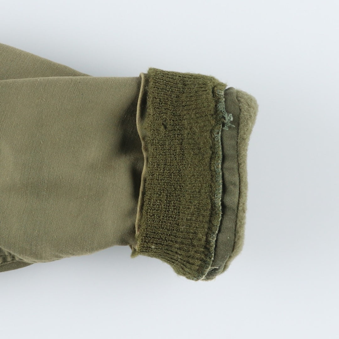 Discounted due to minor imperfections: Genuine US military A-2 deck jacket, men's size M equivalent, vintage. unclear Khaki type Vintage Second Hand