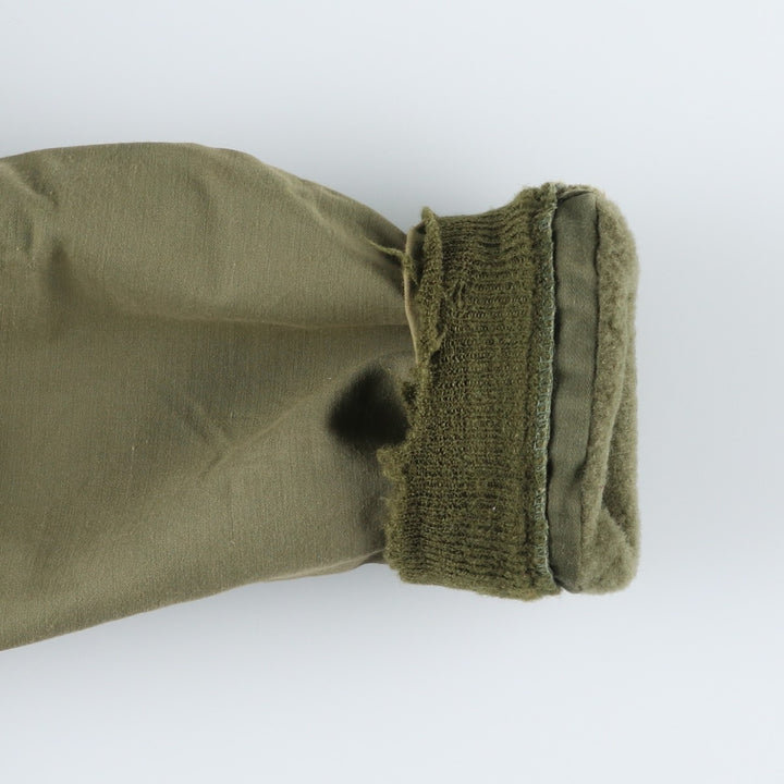 Discounted due to minor imperfections: Genuine US military A-2 deck jacket, men's size M equivalent, vintage. unclear Khaki type Vintage Second Hand