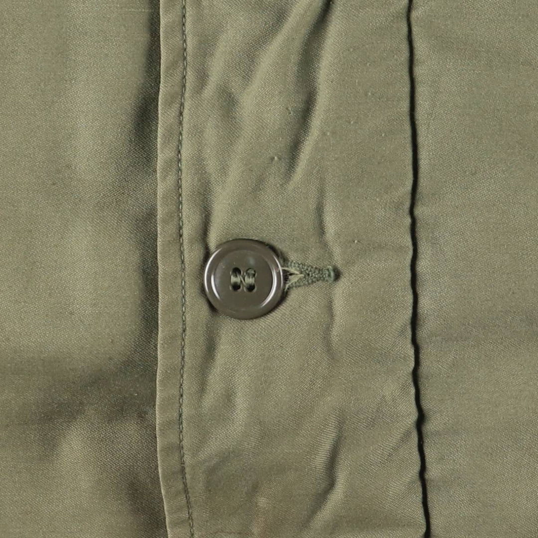 Special discounted price due to minor imperfections: 1970'S US military A-2 deck jacket, made in USA, men's size M equivalent, vintage. unclear Khaki type Vintage Second Hand