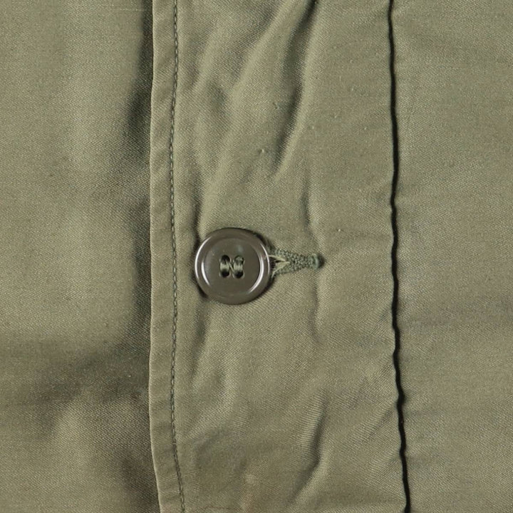 Special discounted price due to minor imperfections: 1970'S US military A-2 deck jacket, made in USA, men's size M equivalent, vintage. unclear Khaki type Vintage Second Hand