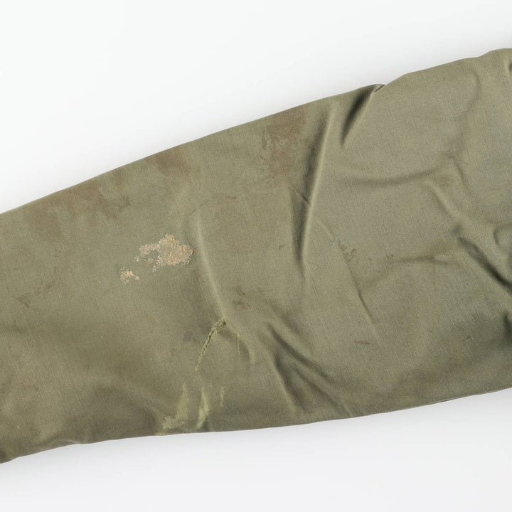 Special discounted price due to minor imperfections: 1970'S US military A-2 deck jacket, made in USA, men's size M equivalent, vintage. unclear Khaki type Vintage Second Hand