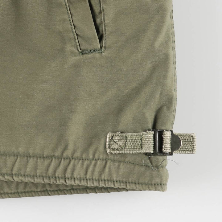 Special discounted price due to minor imperfections: 1970'S US military A-2 deck jacket, made in USA, MEDIUM (equivalent to men's M), vintage. unclear Khaki type sage green Vintage Second Hand