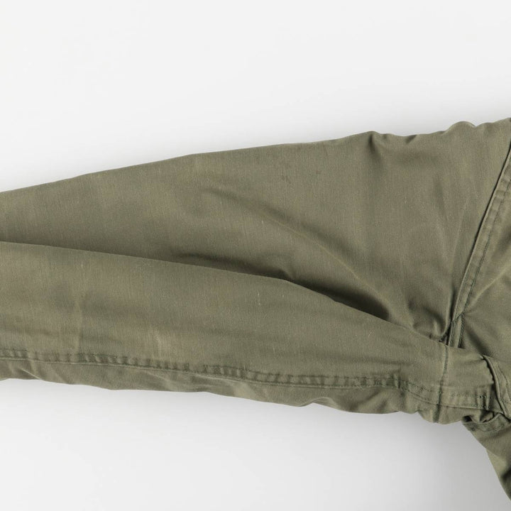 Special discounted price due to minor imperfections: 1970'S US military A-2 deck jacket, made in USA, MEDIUM (equivalent to men's M), vintage. unclear Khaki type sage green Vintage Second Hand
