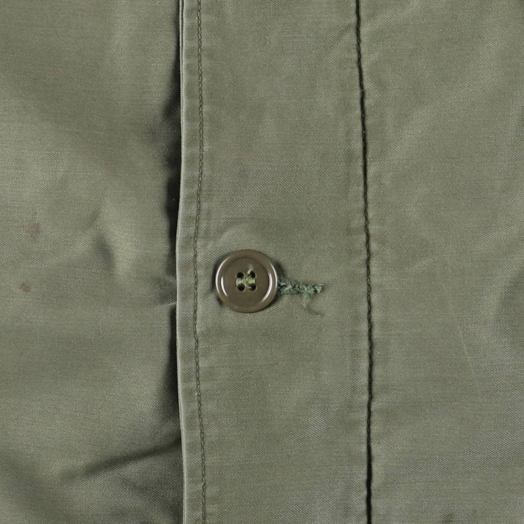 Genuine US military A-2 deck jacket, military deck jacket, men's size M equivalent, vintage. unclear Khaki type Vintage Second Hand